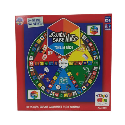 Juego de mesa Trivia ¿quien sabe mas?