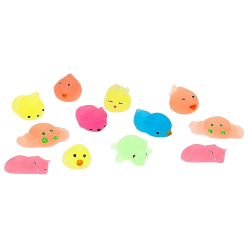 Set Mini Squishy Antiestrés 12 Piezas