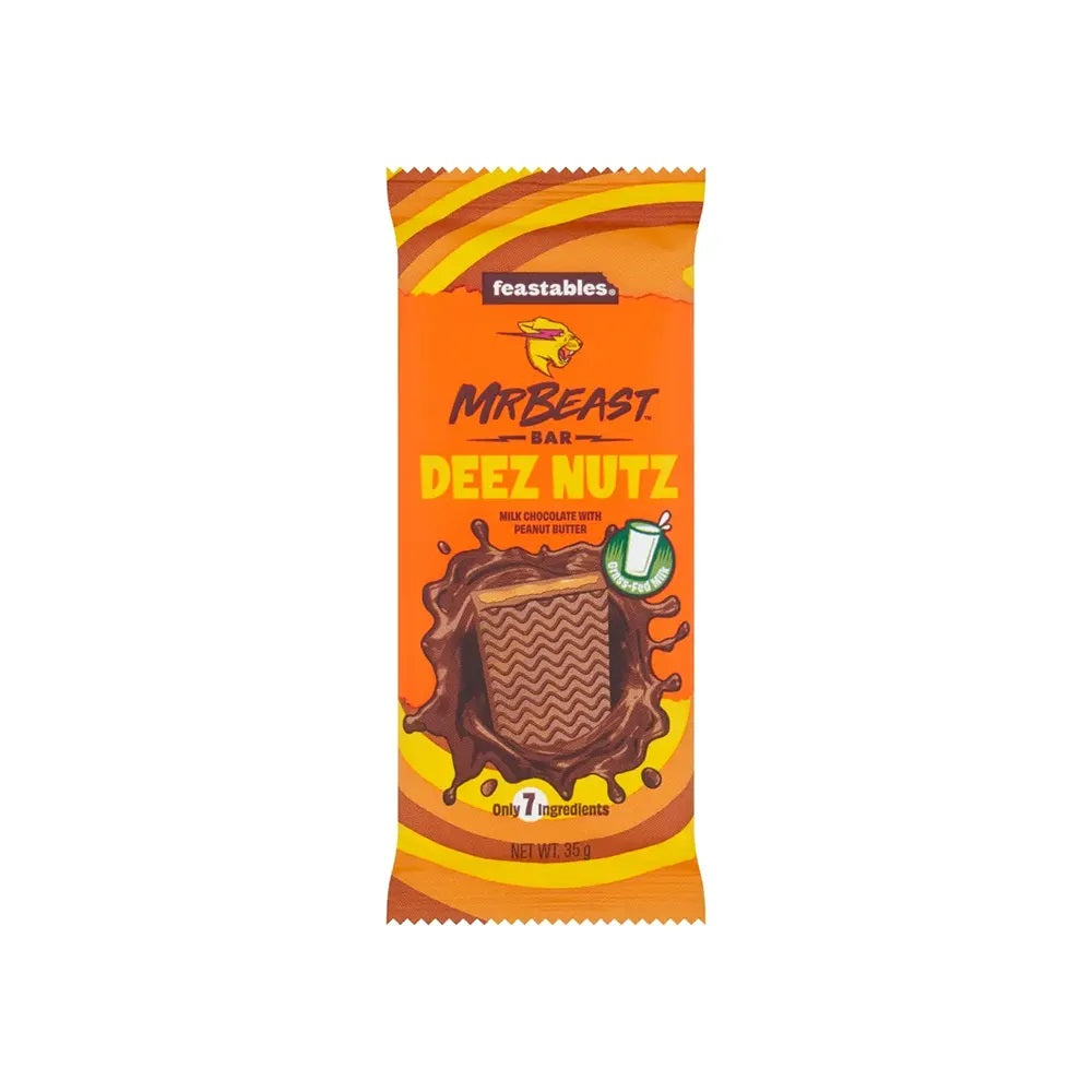 MR. BEAST Peanut Butter Milk Chocolate Bar 35g