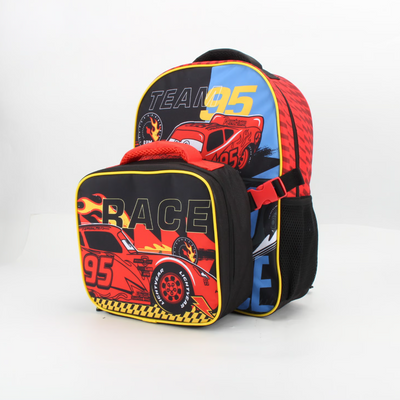 Mochila Con Lonchera Cars
