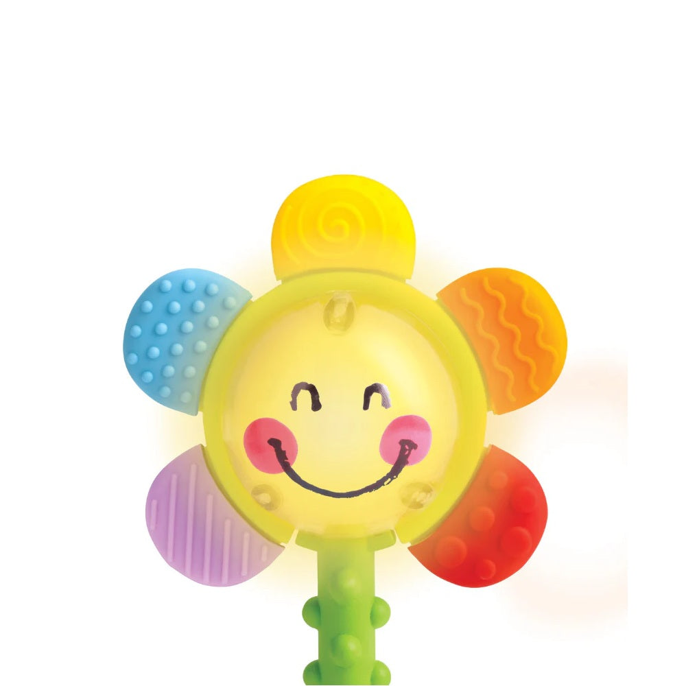 Sonajero Flor con Luces Multicolor