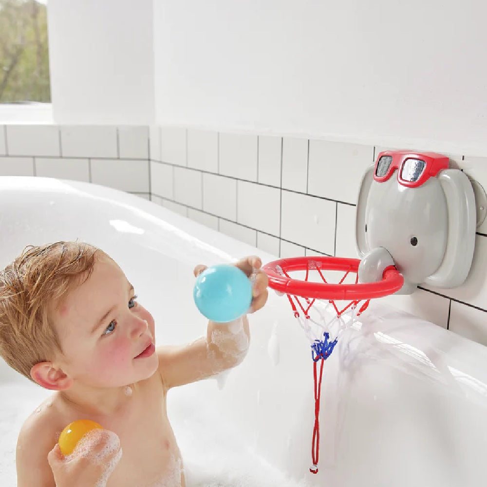 Elefante basketball baño