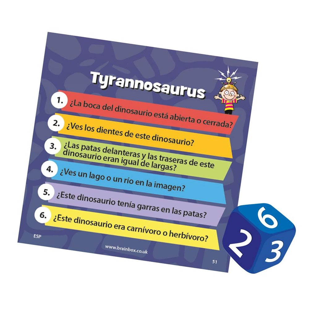 Juego BrainBox Dinosaurios