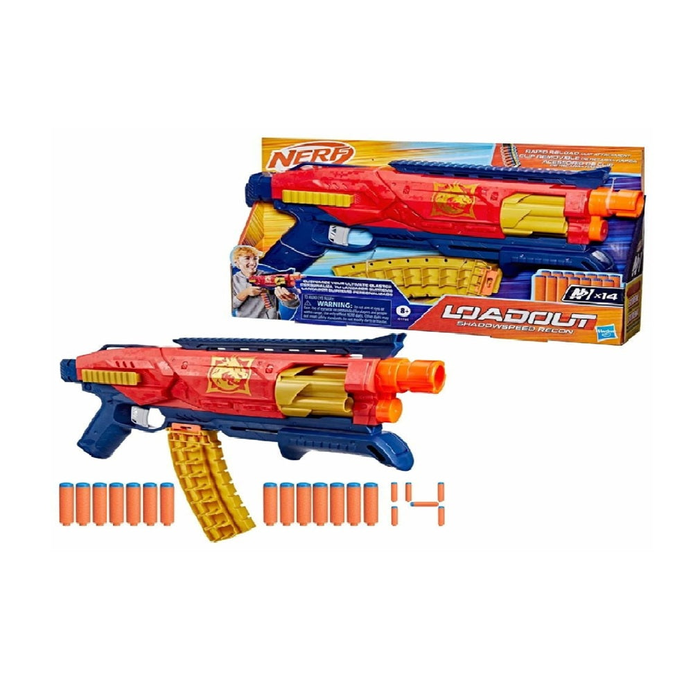 Lanzador Nerf Loadout Shadowspeed Recon