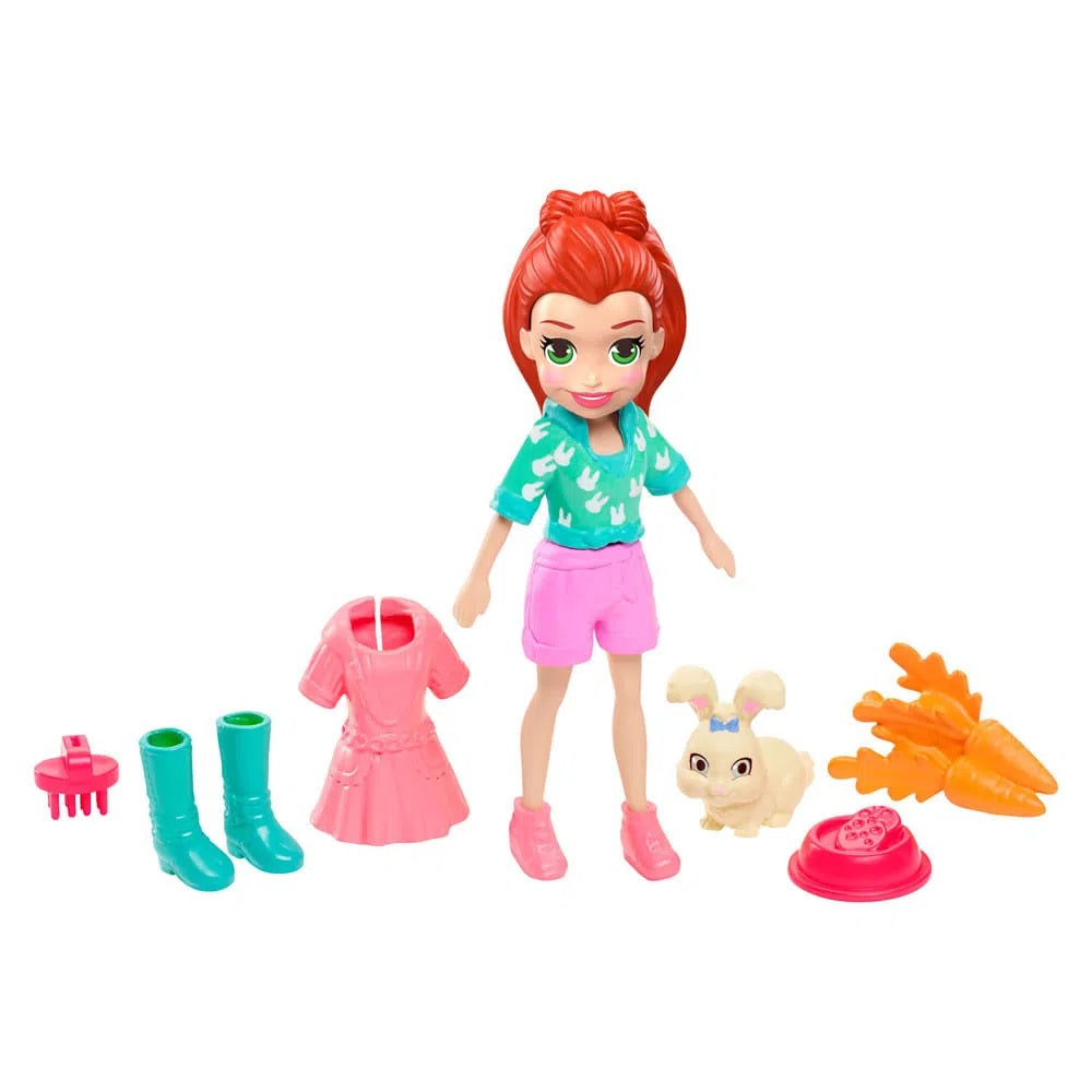 Polly pocket Lila y su conejito