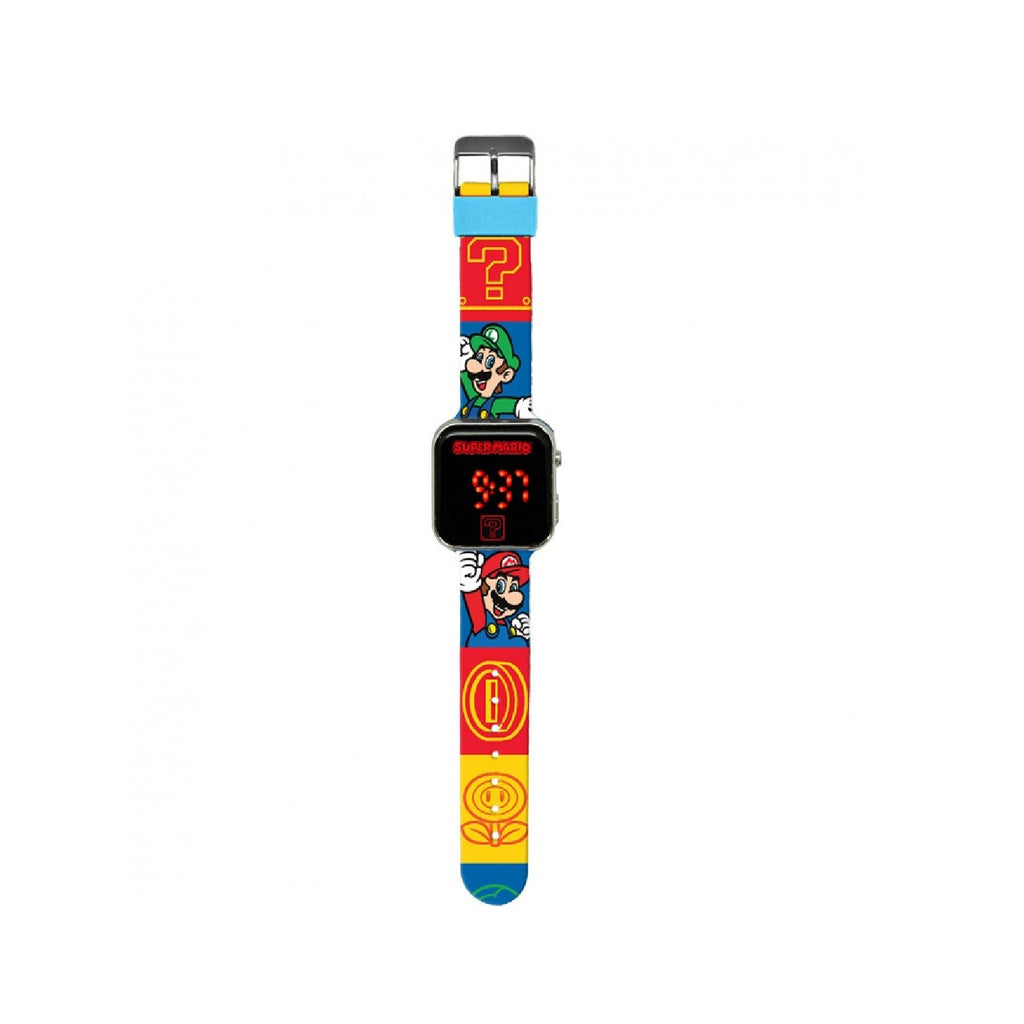 RELOJ SUPER MARIO LED