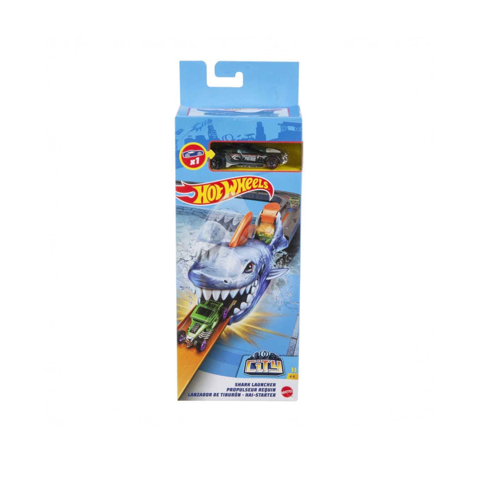 Hot Wheels City Pista de Juguete Lanzadores Némesis