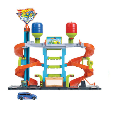 Hot Wheels Megatorre de lavado de coches