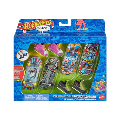 Hot Wheels pack de 4 dedo skate - Surtidos