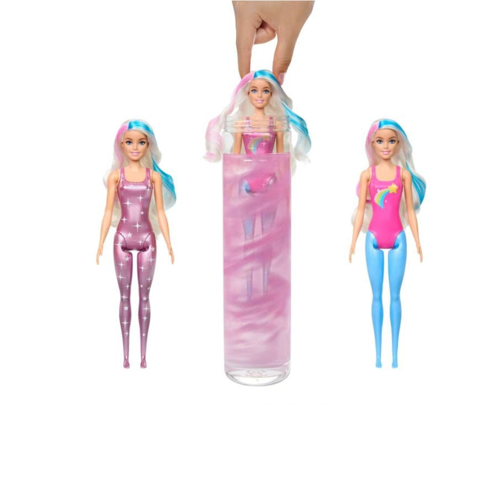 Barbie Color Reveal Muñeca Galaxia Arcoíris
