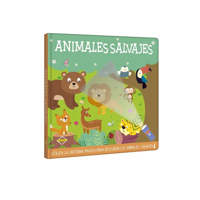 Animales Salvajes + Linterna de cartón