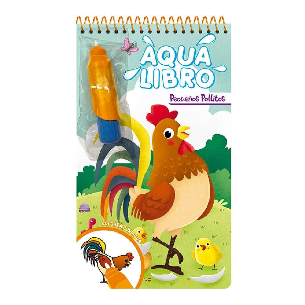 Aqua Libro – Pequeños Pollitos