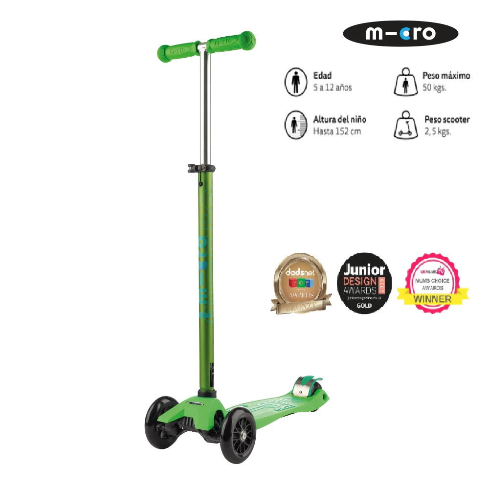 Micro Scooter Maxi Deluxe Verde