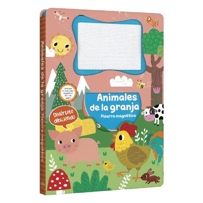 Animales de la Granja Pizarra Magnética