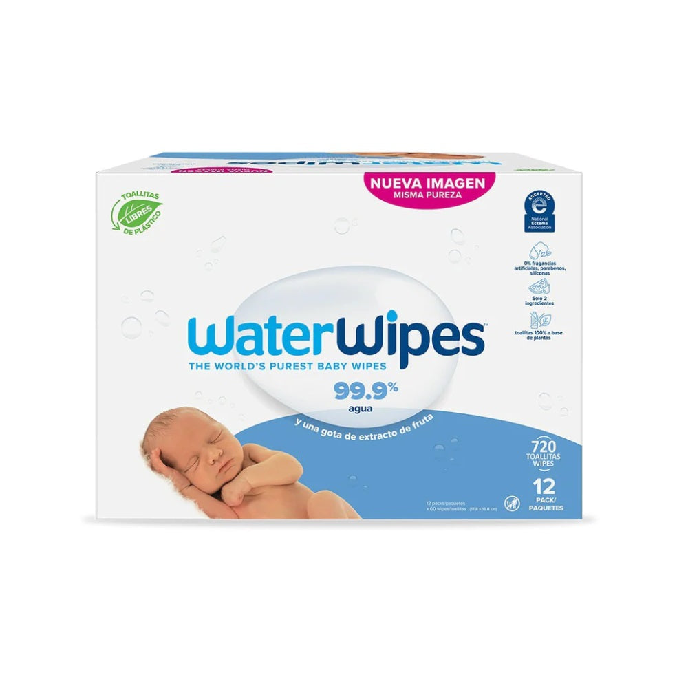 Toallitas húmedas Bio WaterWipes Mega Value Box 720 unidades