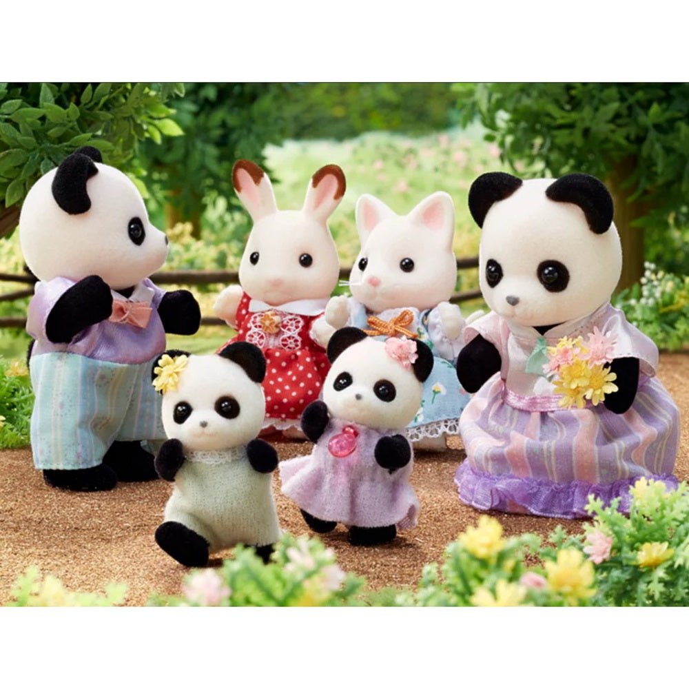 Sylvanian Families - Familia Panda Pookie