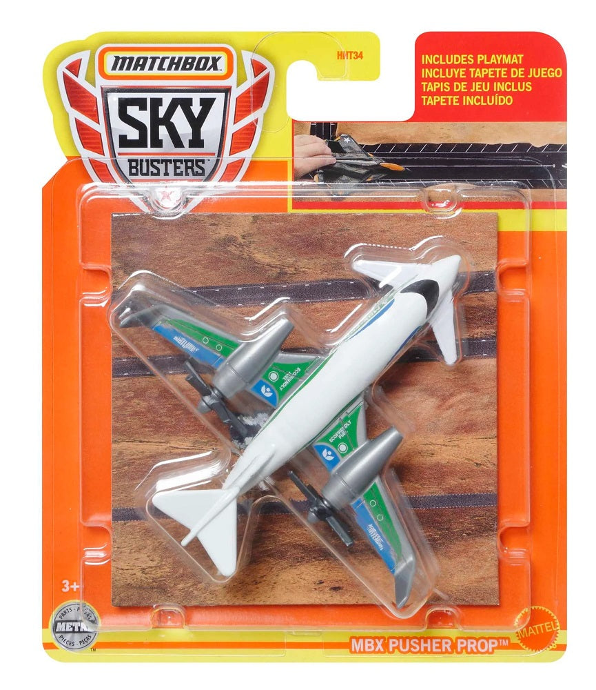 Matchbox Sky Busters Avión con alfombra de juego