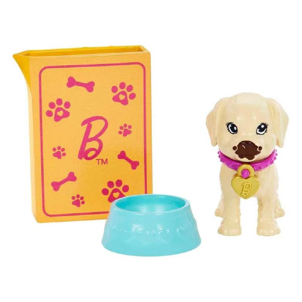 Barbie set de juego adopta un perrito