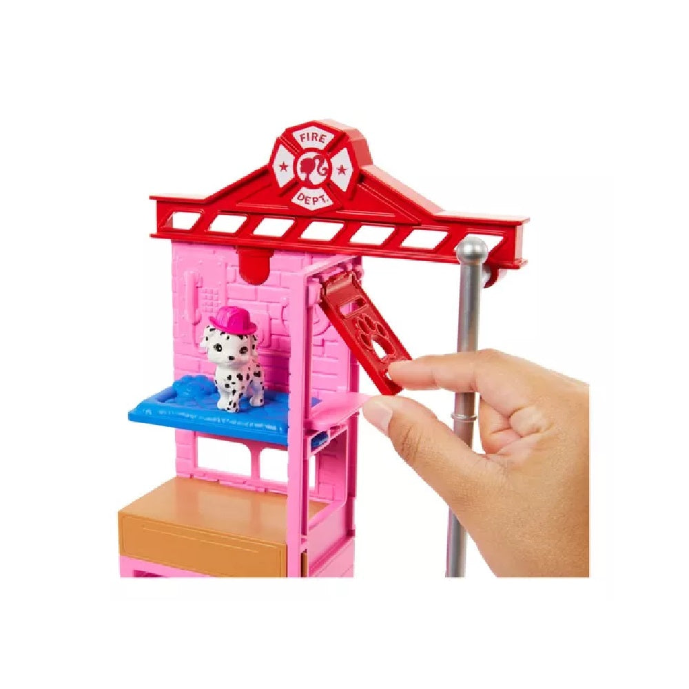 Barbie Set de Juego de Bombera