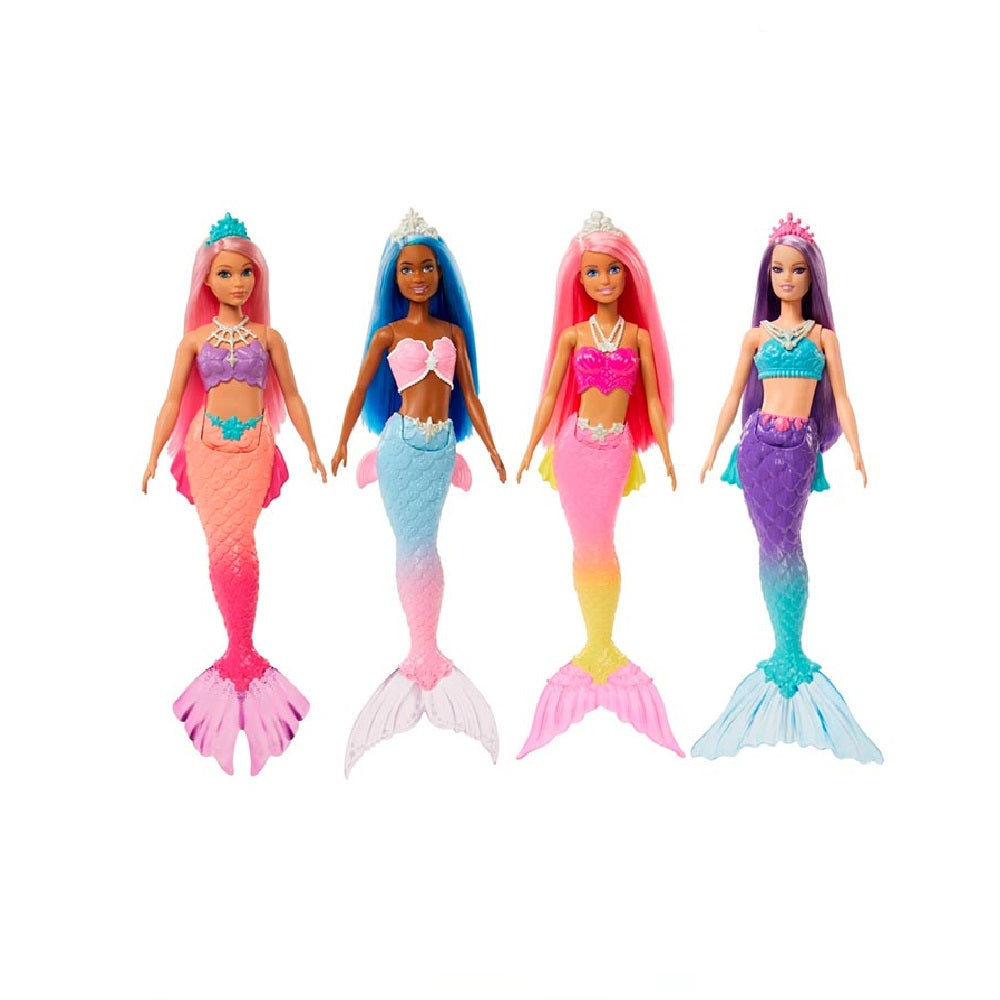 Barbie sirena cambia de color