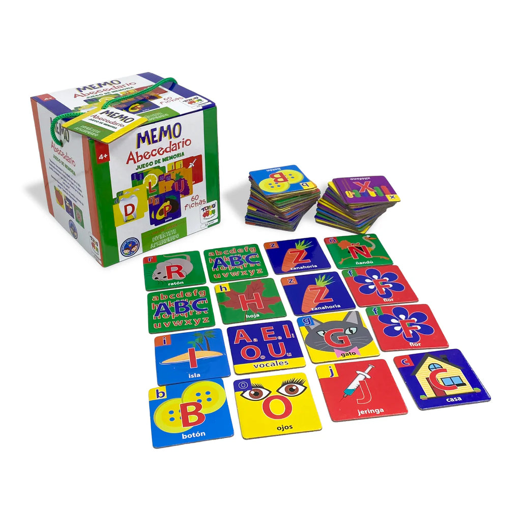 Juego Educativo Memorice Abecedario