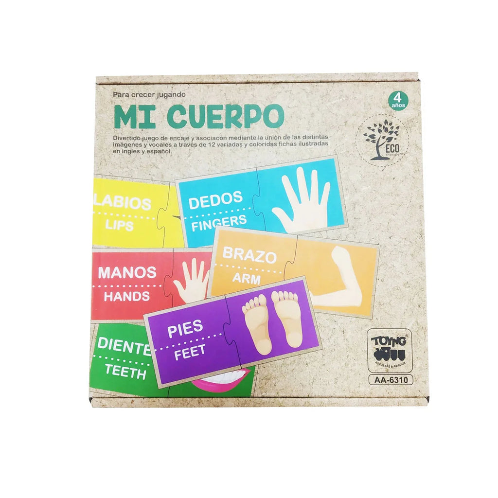 Juego Educativo Mi Cuerpo - Educativo