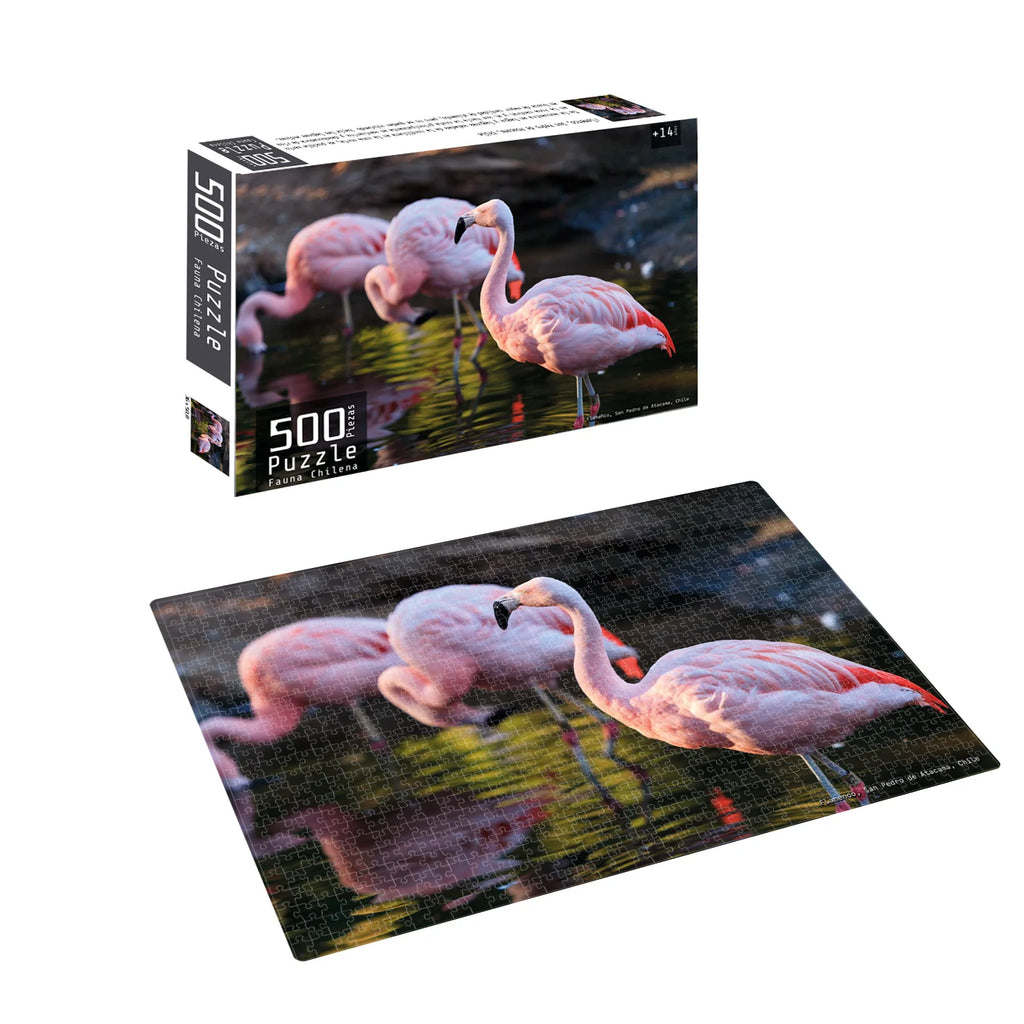 Puzzle 500 Piezas Fauna Chilena