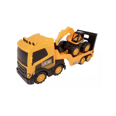 CAMION MEGA TRANSPORTADOR CON EXCAVADORA