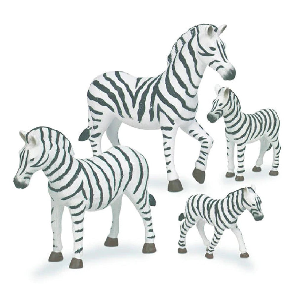 Familia de zebras
