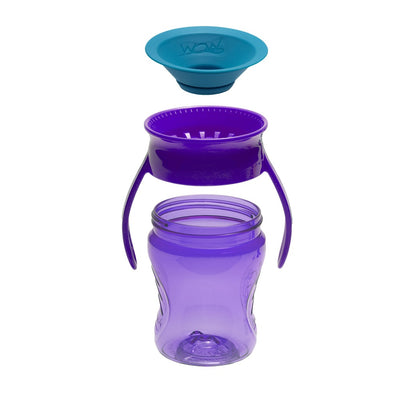 VASO WOW CUP BABY TRITAN MORADO