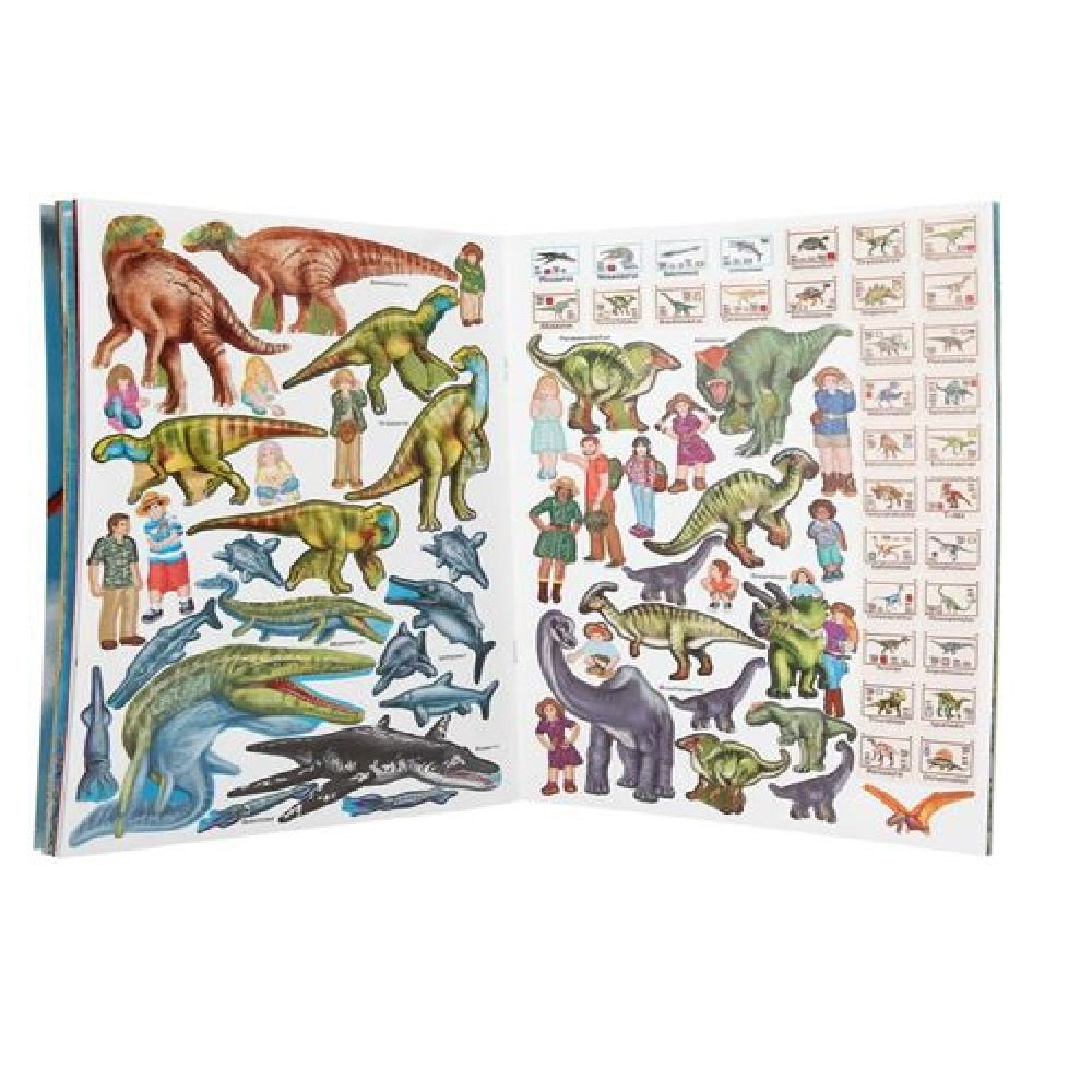 Libro de Stickers Create Your  Dino Zoo