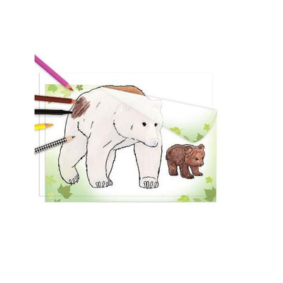 LIBRO PARA CALCAR Y COLOREAR