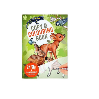 LIBRO PARA CALCAR Y COLOREAR