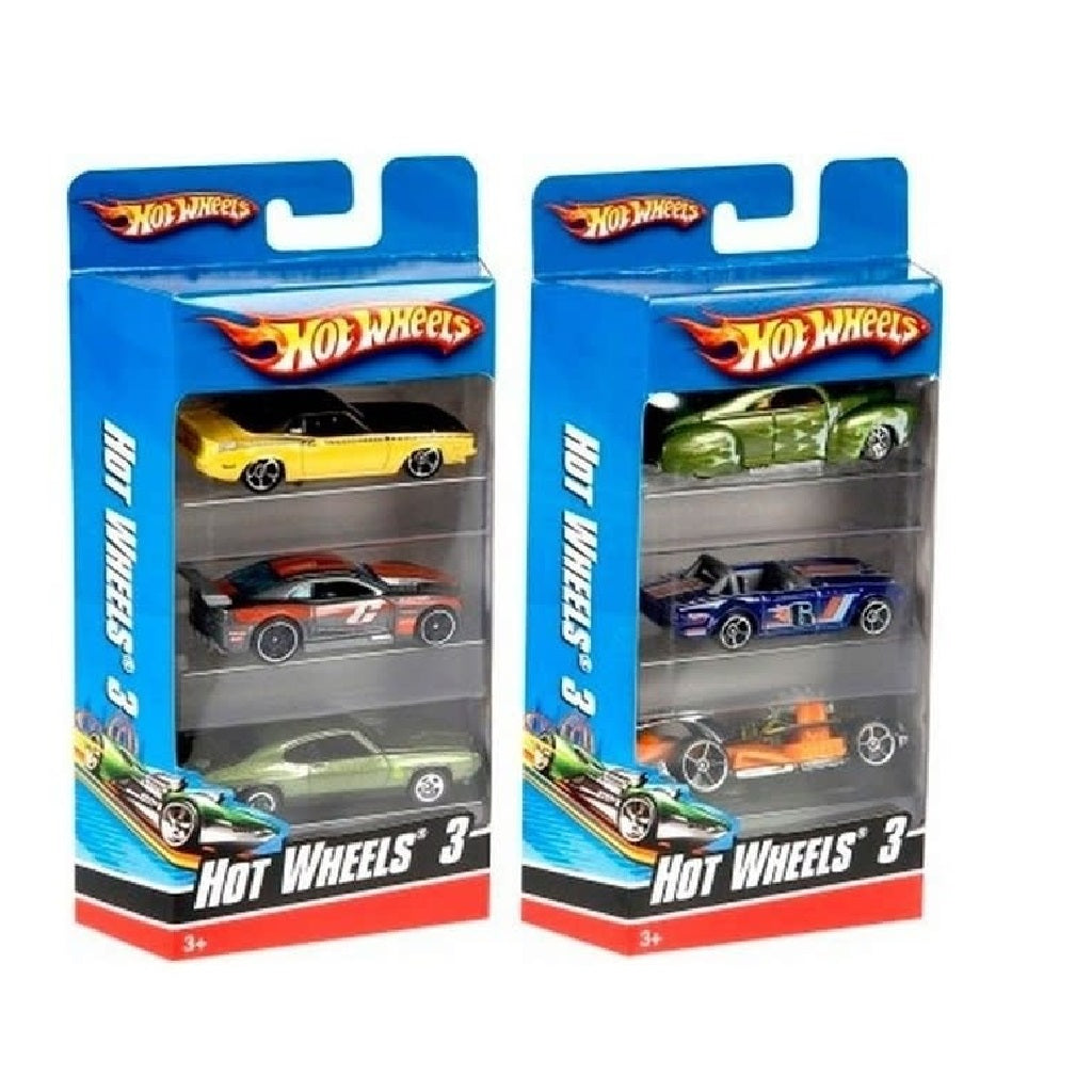 Hot Wheels Pack de 3 Autos