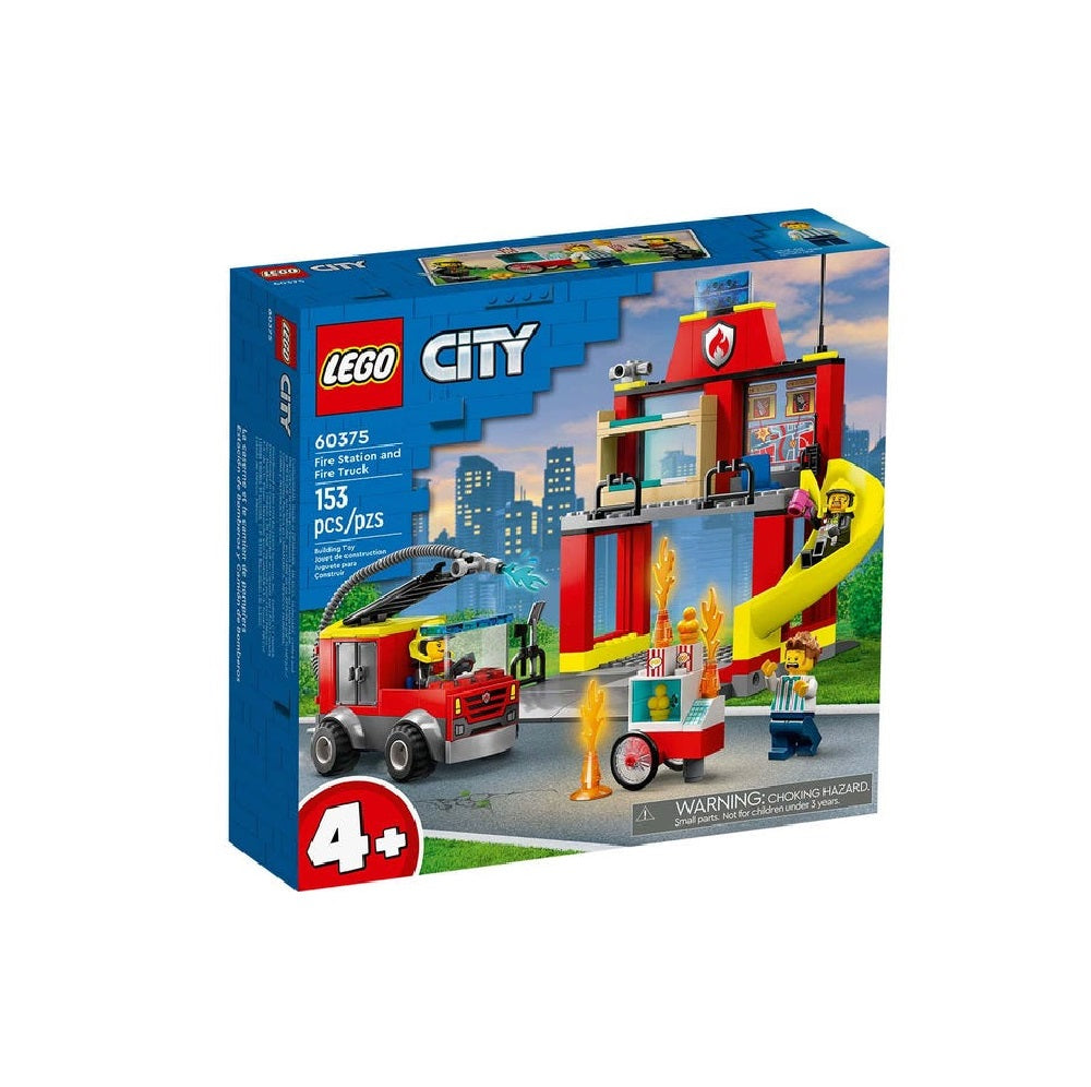 Lego Estación de Bomberos y Camión de Bomberos