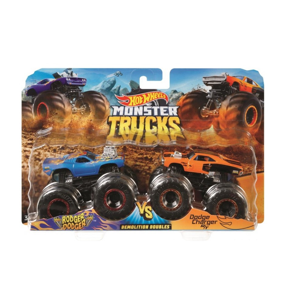 Hot Wheels Monster Trucks pack de 2