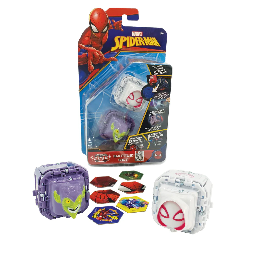 cubos de batalla spiderman