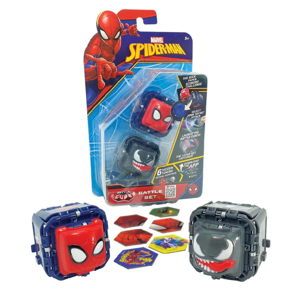 cubos de batalla spiderman