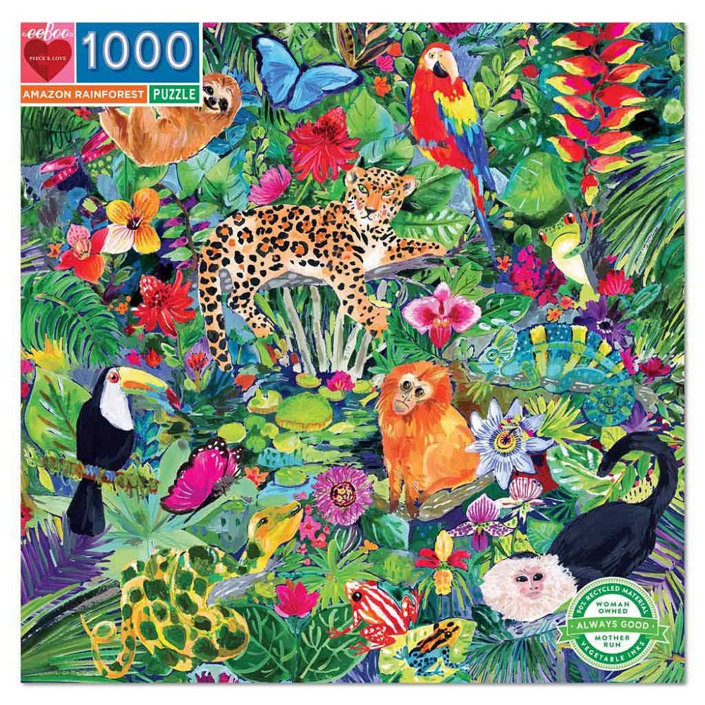Puzzle 1000 piezas: Amazon Rainforest
