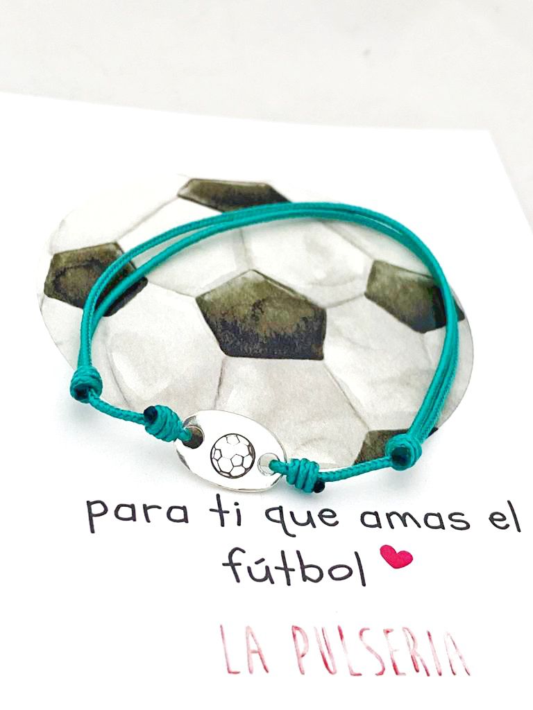 Pulsera futbol plata 925