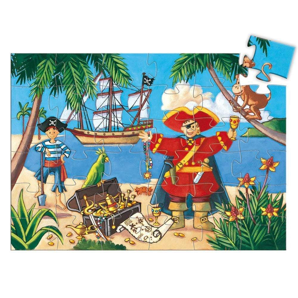 Puzzle El Pirata y su Tesoro