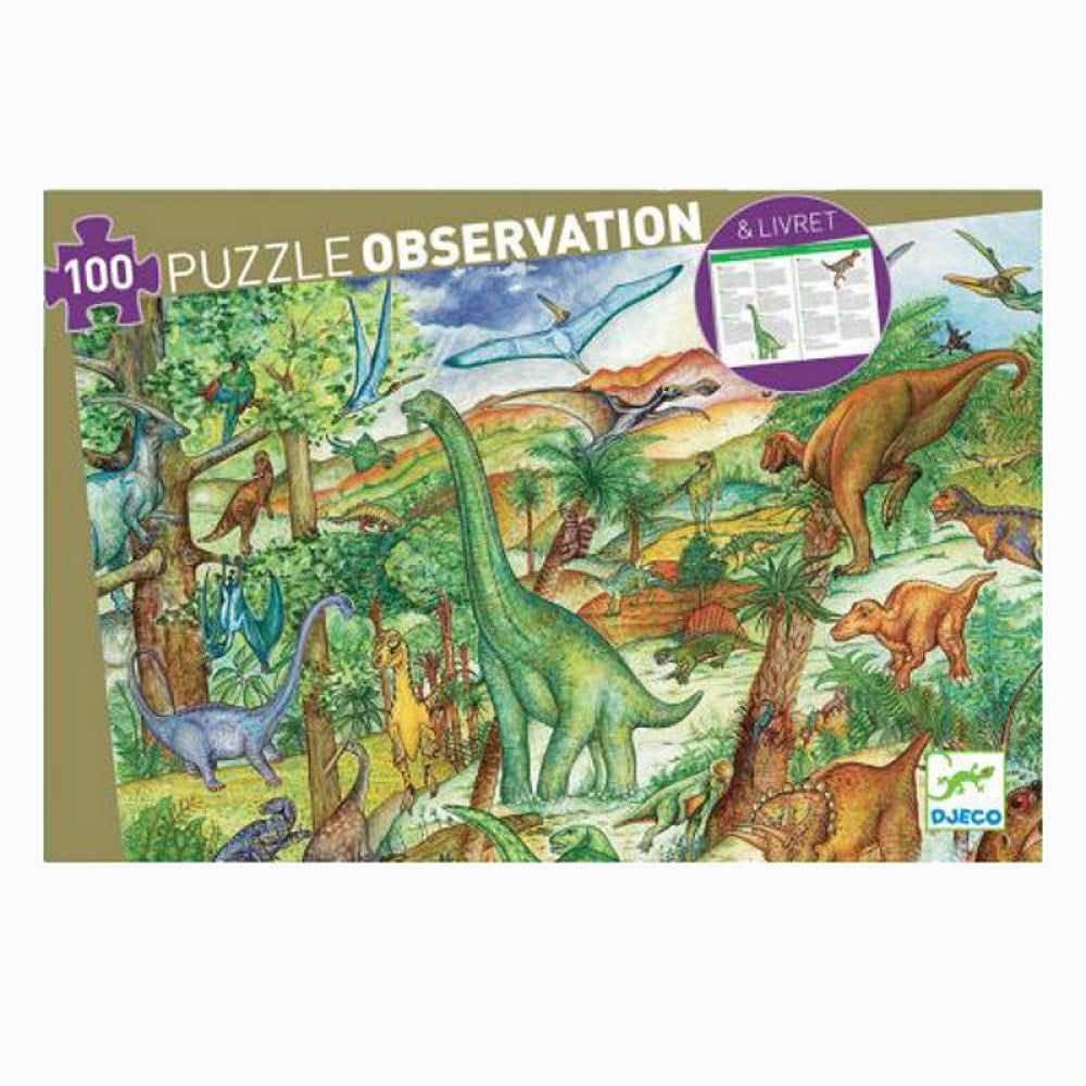 Puzzle Observación Dinosaurios