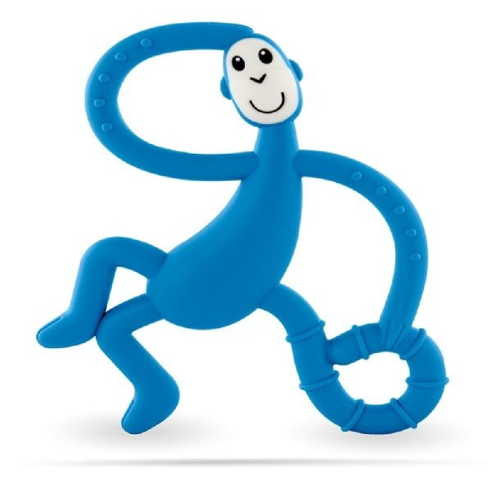 mordedor mono bailarín / azul