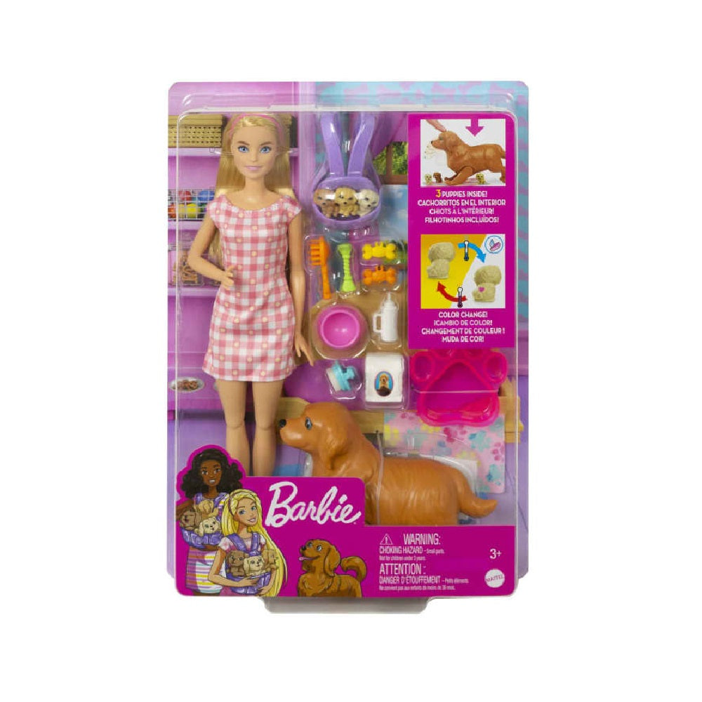 Barbie Cachorros Recién Nacidos