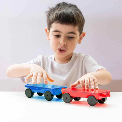 Imanix set de 2 carros  magnéticos