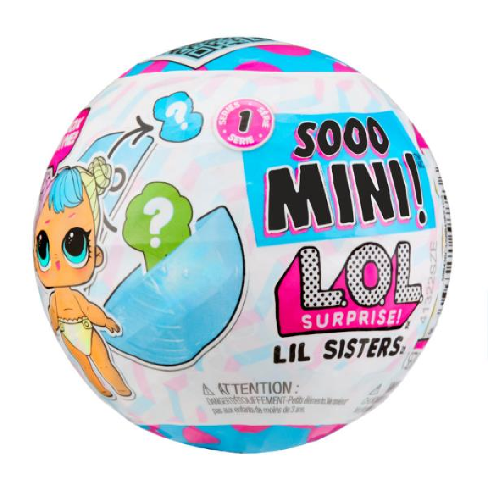 LOL Sorpresa Tan Mini! Muñeca en una pelota Lil Sisters