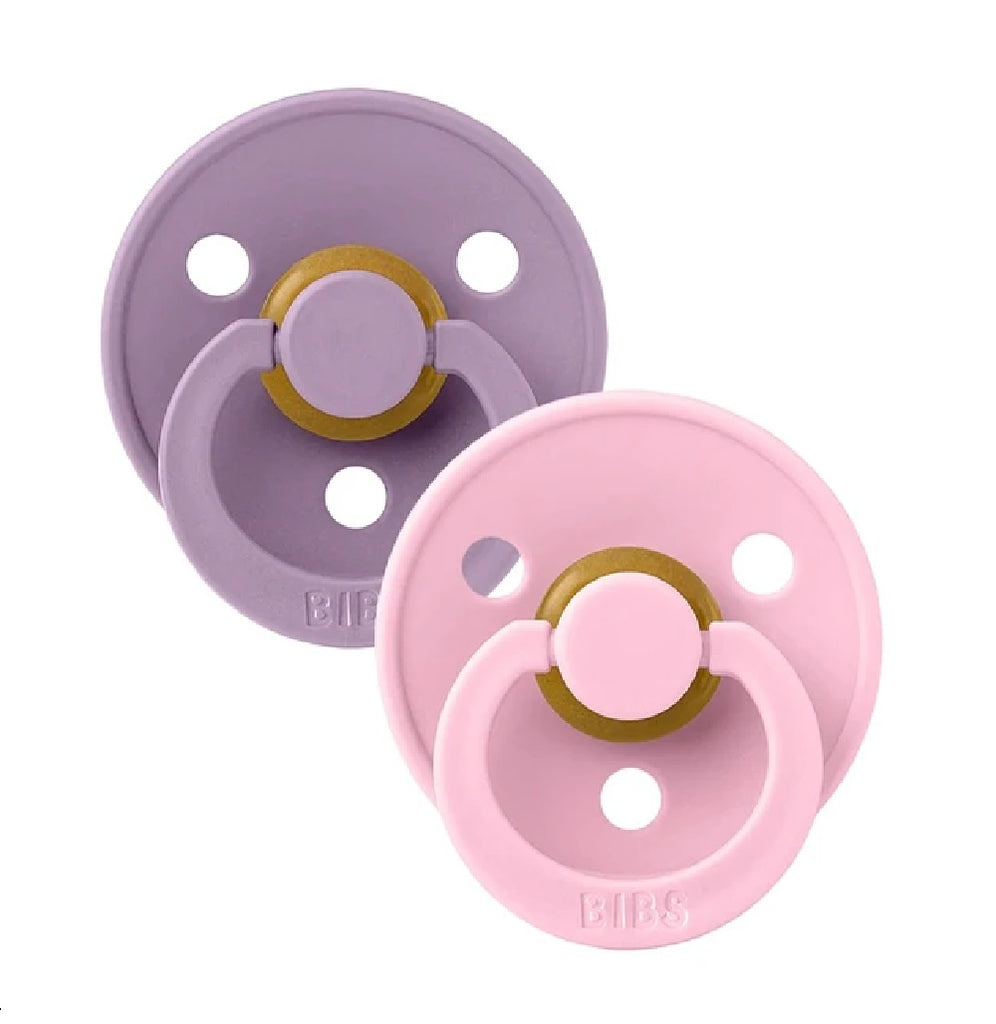 Chupete Colour x2 | 6-18 meses | Lavender & Baby Pink