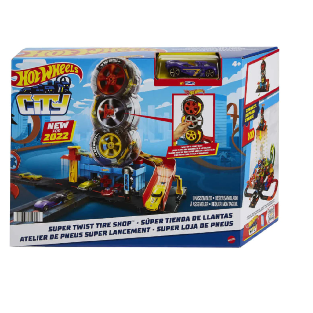 HOT WHEELS CITY - SUPER TIENDA DE LLANTAS